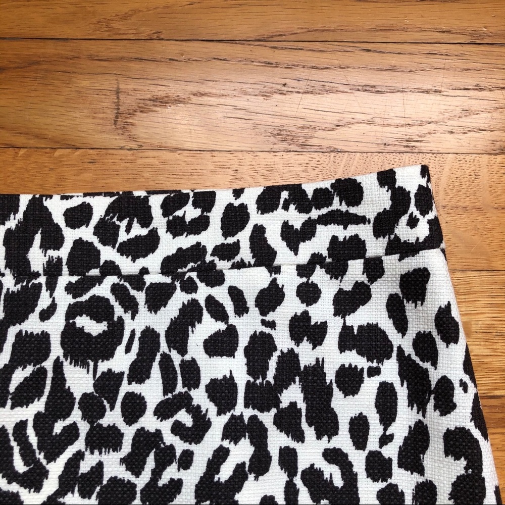 J CREW Animal Print Pencil Skirt - Picture 4 of 9